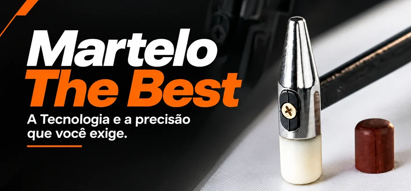 Martelo The Best - a tecnologia e a precisão que você exige Martelo The Best - a tecnologia e a precisão que você exige