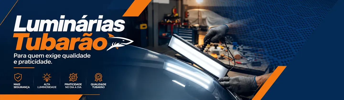 Luminárias Tubarão - para quem exige qualidade e praticidade Luminárias Tubarão - para quem exige qualidade e praticidade